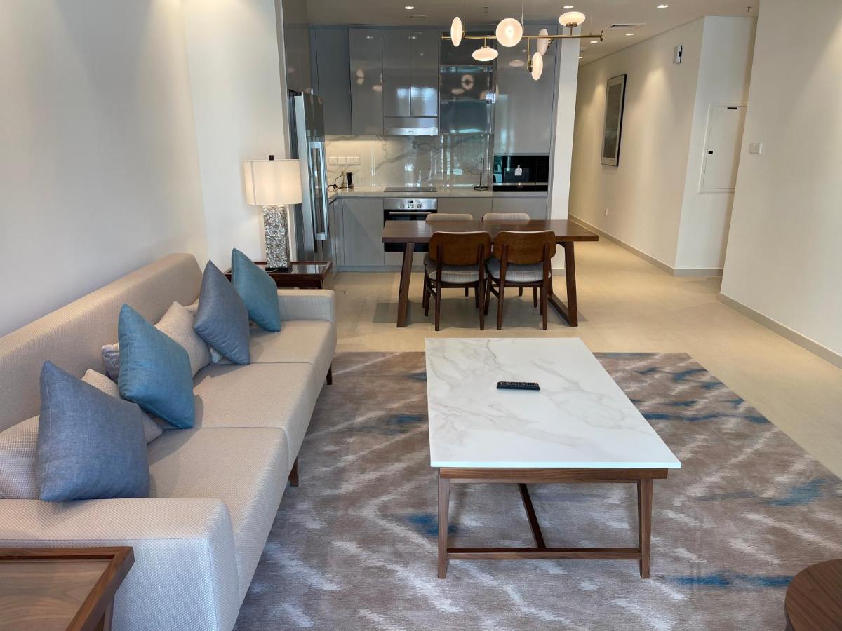 شقة فاخرة في فندق العنوان ريزدينس Two Bedrooms Apartment At Address Residences Sharm Exteriör bild